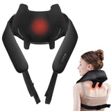 Cordless Neck Massager with Heat - Shiatsu Neck and Back Massager for Pain Relief Deep Tissue, Rechargeable 6D Kneading Leg Shoulder Massage Gifts for Women Men Mom Dad Birthday Mothers Fathers Day