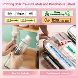 Phomemo Label Maker, Bluetooth Mini Portable Label Printer for Home School