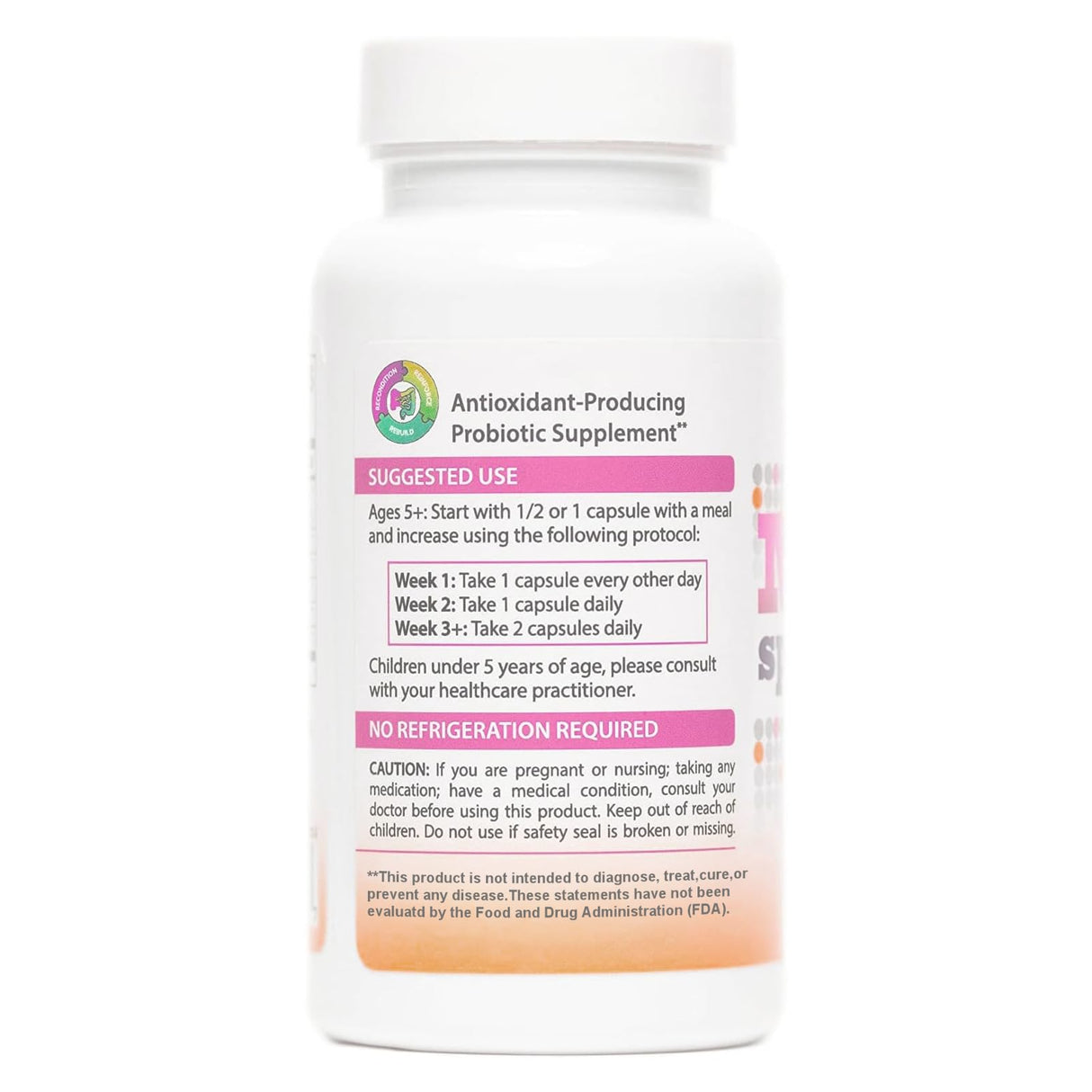 20-25 Mega Spore - Based Biotic - High Potency Spore（1pk 60Count）