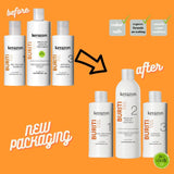 Clarifying Shampoo with Brazilian Keratin Treatment and Intensive Hair Mask KIT Tratamiento de Keratina Alisado 120ml. Packaging may vary.