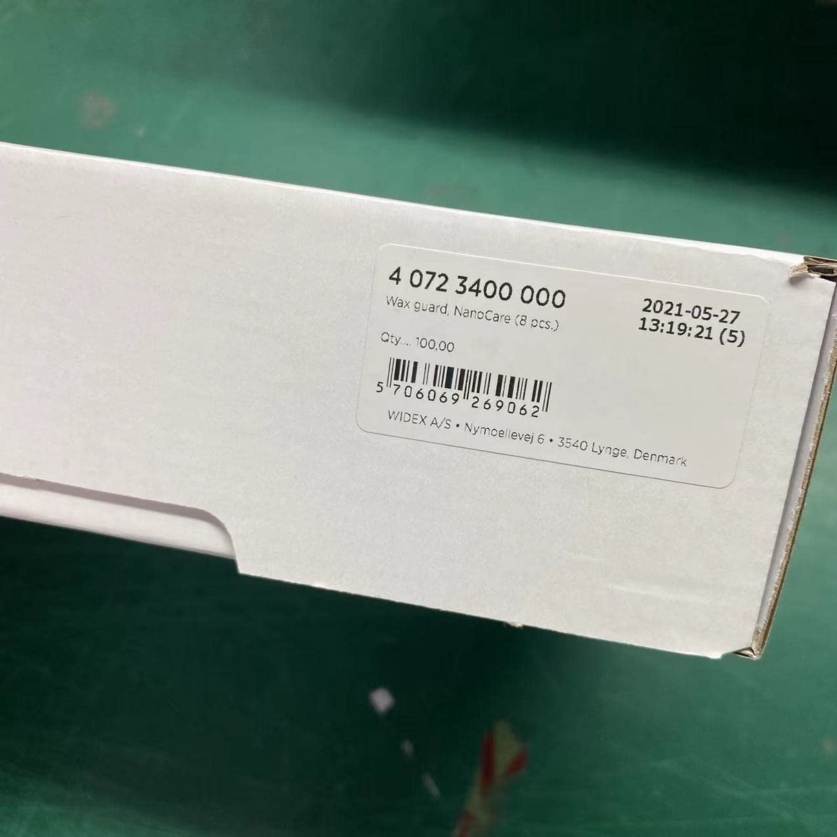 5-Packs of Widex Wax Guard Fliters with Nanocare