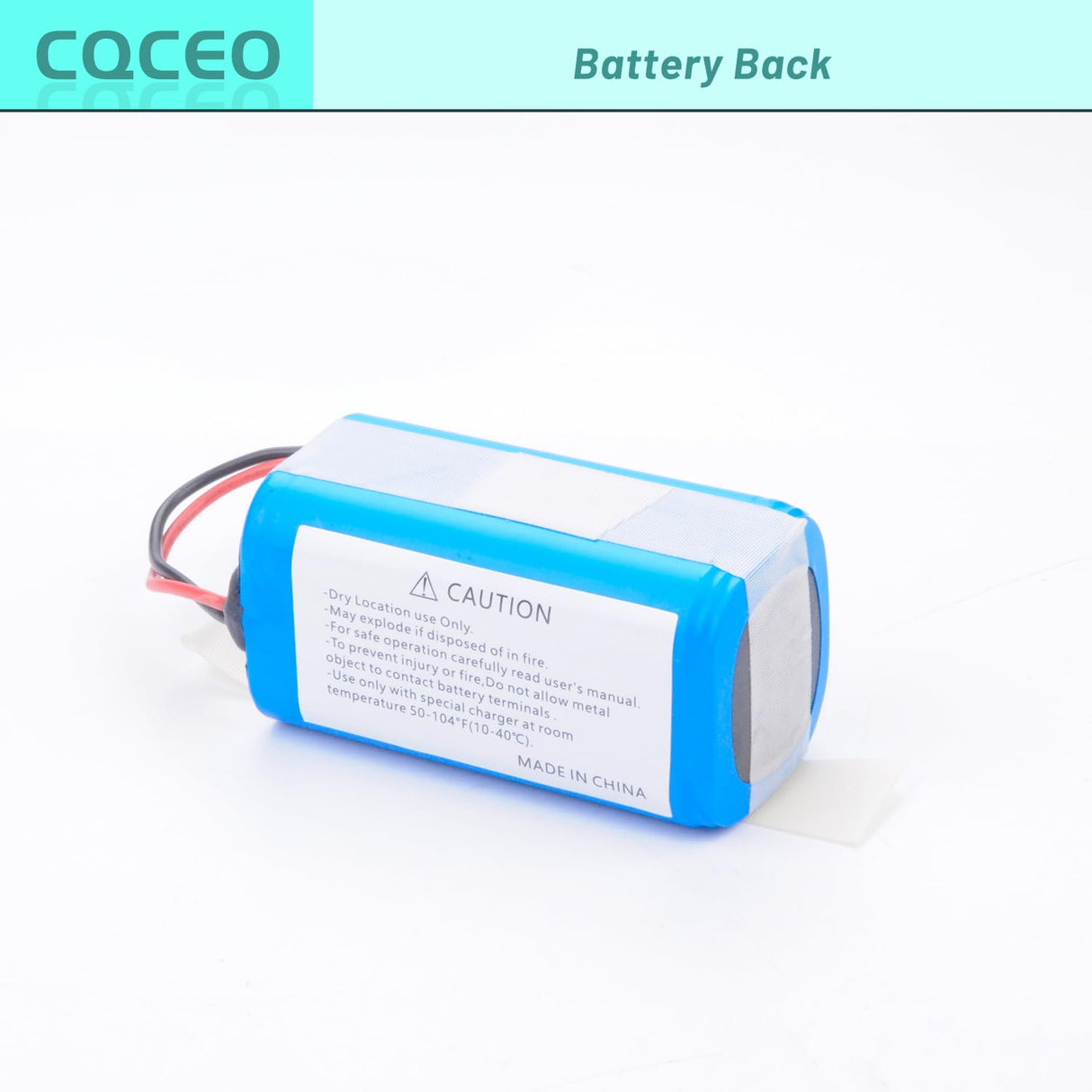 CQCEO Vacuum Battery Replacement for ILIFE A4s, A4s pro, A6, A7, A8, A9, V7, V7S, V7 PRO W450 Robotic Vacuum Cleaners 14.4V/3400mAh