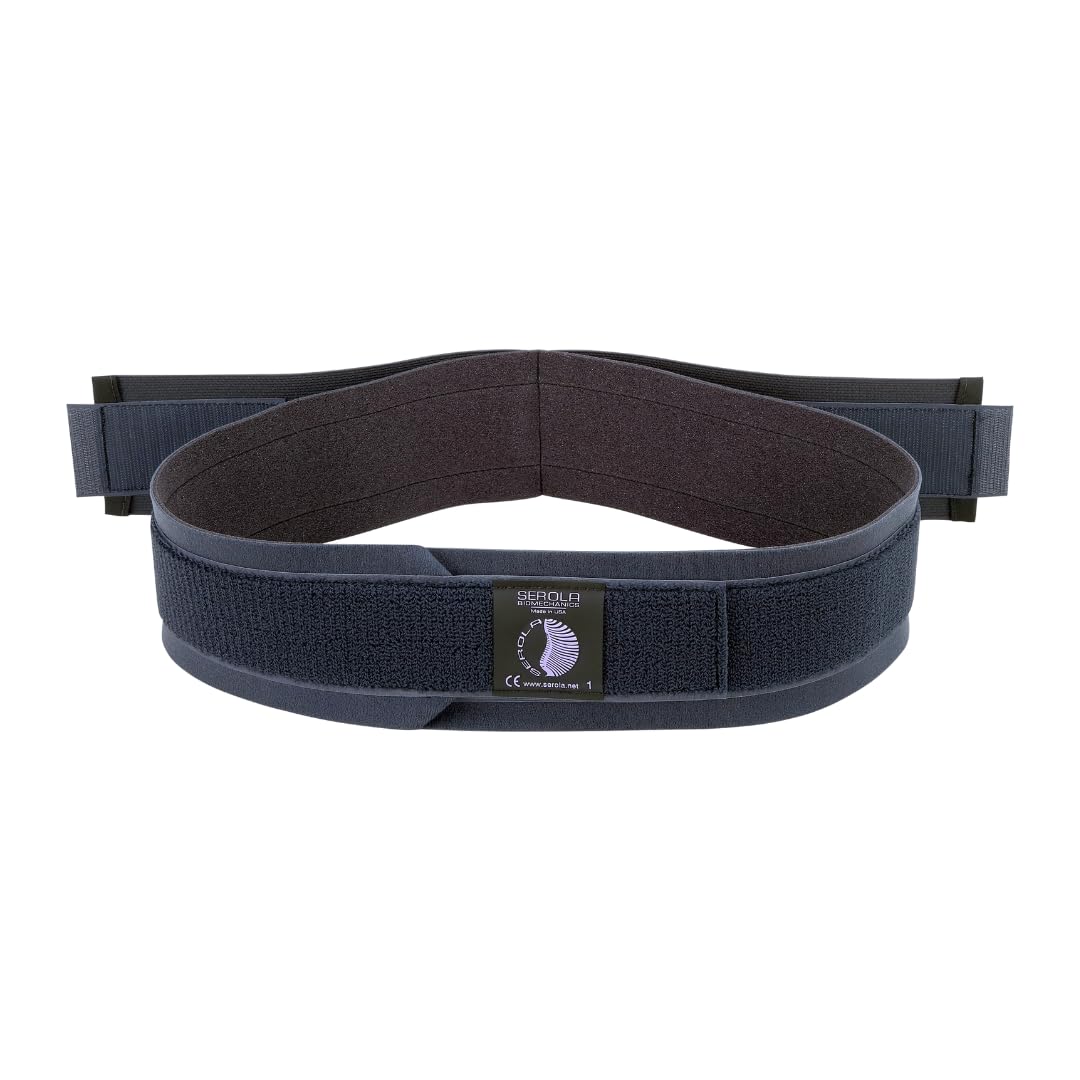 SEROLA Sacroiliac Belt for SI Joint Dysfunction – (Small fits 30” to 34”) Lower Back, Sciatic, Pelvic & Hip Support brace for Women & Men | Non-Slip, Adjustable & Breathable Pain Relief Brace