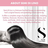 Alfaparf Milano Semi Di Lino Moisture Nutritive Hair Mask - Deep Conditioning Hair Repair Mask for Hydration & Shine - Sulfate, Paraben & Paraffin Free - Professional Quality Hair Care (16.9 oz)