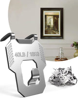 40Pcs Drywall Picture Hanger Claw: Holds Up to 40Lbs Easy Tool-Free Nail-Free Wall Hooks for Hanging Picture Mirror Photo Poster Kit - No Damage Heavy Duty Wall Hanger for Room Office Decor