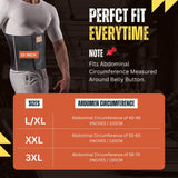 Everyday Medical Plus Size Umbilical Hernia Support Belt I Pain and Discomfort Relief from Umbilical, Navel, Ventral and Incisional Hernias I Hernia Binder for Big Men and Large Women I XXL/2XL