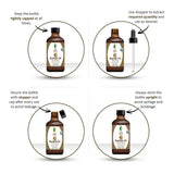 SVA Baobab Seed Oil Organic - 4 Fl Oz – 100% Natural Cold Pressed Organic Baobab Oil - for Face, Skin Care, Hair Care, Scalp Massage & Body Massage – Carrier Oil with Dropper