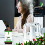 SVA Fir Needle Essential Oil – 4 Fl Oz – 100% Natural Fir Needle Oil - for Diffuser, Hair Care, Face, Skin Care, Aromatherapy, Scalp and Body Massage, Soap and Candle Making – with Dropper