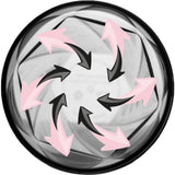 HELIMIX 1.5 Vortex Blender Shaker Bottle Holds Upto 20oz | No Blending Ball or Whisk | USA Made | Portable Pre Workout Whey Protein Drink Shaker Cup | Mixes Cocktails Smoothies Shakes | Top Rack Safe