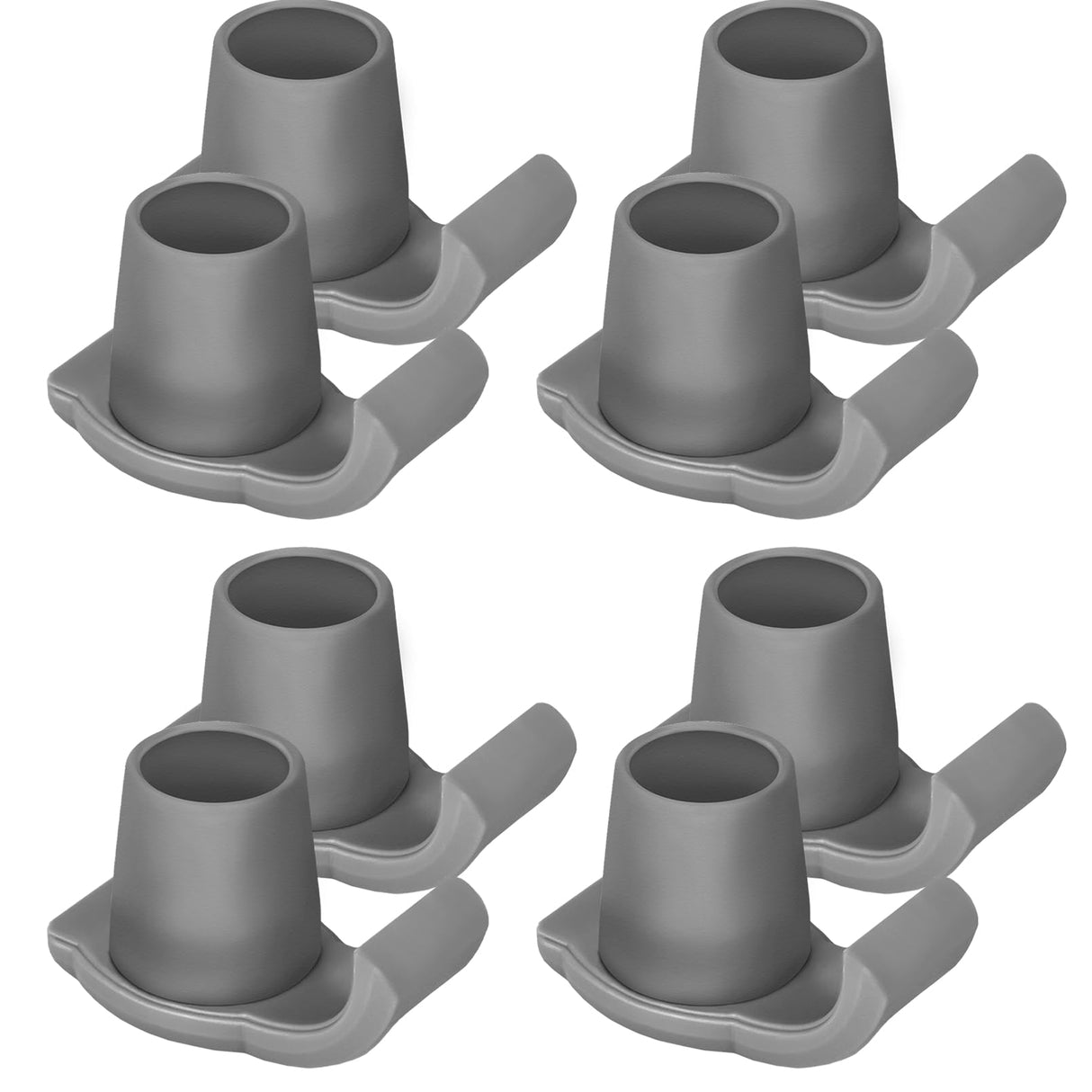 Dotday 8 Pack Walker Skis Glides, Universal Walker Accessories for Seniors Mobility Aid Accessory
