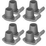Dotday 8 Pack Walker Skis Glides, Universal Walker Accessories for Seniors Mobility Aid Accessory