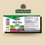 NAture's Answer Wild Yam | Promotes Overall Health & Well-Being | Made with Low Organic Alcohol | Gluten-Free, Non-GMO & Kosher Certified 2oz