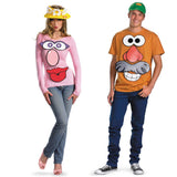 Disguise Mr. and Mrs. Potato Head Costume Kit, Official Halloween Dress Up Outfit, One Size
