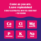 Ultima Replenisher TeaFresher Daily Electrolytes Powder and Instant Tea Mix – Sugar Free – Variety Pack, 16 Stickpacks - Hydration Packets with 4 Fruit and Tea Fusions, 6 Key Electrolytes