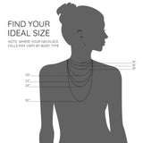 KISPER 925 Sterling Silver Box Chain Necklace for Women, 1mm Diamond Cut