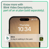 Blink Video Doorbell – Head-to-toe HD view, two-year battery life, and simple setup. Sync Module Core included – System (Black)