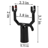 Coloch 20 Pack Metal Tree Branch Support, Y-Shape Tree Crutch Holders Plant Straightening and Leaning Kit Propping Up Branch Spreaders for Fruit Trees, Garden, Fit 0.75 in Round Pole