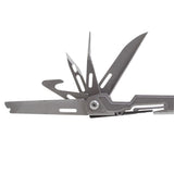 SOG PowerPint Mini Compact Stainless Steel Multi-Tool |18 Lightweight Specialty Tools & SOG Multitool Pliers Pocket Knife, Stone Wash