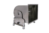 Commercial Stainless Steel 16.5-Pound/10-Liter Capacity Tilt Tank Manual Meat Mixers,(Mixing Maximum 16.5-Pound for Meat),Sausage Mixer Machine Meat Processing Equipment