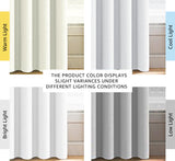 H.VERSAILTEX White Curtains for Bedroom Pure White Curtain 96 inches Long for Christmas Thermal Insulated Window Treatment Panel/Drape for Living Room, White, One Panel, Grommet Top, 52" W x 96" L