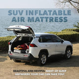 Unbeatable Durability SUV Air Mattress for Car Camping, Durable Extra Thick 300D Oxford Fabric, Quick Easy Set-Up w/Electric Pump, Car Bed Mattress, Mattress for SUV, Air Mattress