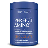 BodyHealth PerfectAmino Powder - BCAA and EAA Powder for Pre and Post Workout - Amino Acid Energy Drink for Men and Women to Support Lean Muscle and Recovery - Chocolate - 60 Servings
