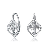 WINNICACA Tree of Life Earings for Women Sterling Silver Tree of Life Leverback Earrings Jewelry Gifts for Women Birthday Christmas Xmas