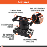 Body Sport Therapeutic Dual Speed Professional Vibrating Massager for Pain & Aching Muscle Relief – High-Powered, Effective, Chiropractic Myofascial Release Tool