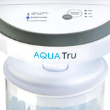AquaTru Carafe Countertop Water Purifier | Compact 4-Stage Reverse Osmosis System with Glass Carafe Removes 84 Contaminants Including Forever Chemicals, Lead & Fluoride | No Plumbing