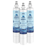 MARRIOTTO Replacement for GE® RPWFE, RPWF (Built-in CHIP) Refrigerator Water Filter, Compatible with GFE28GELDS, PFE28KELDS, PFE28KYNFS, GFD28GELDS, GYE22HMKES, GFE28GYNFS, GFD28GYNFS, Pack of 3