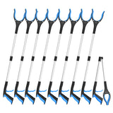 8 Pack 32 Inch Grabber Reacher Tool, Heavy Duty Lightweight Trash Picker Upper Grabber for Elderly Assist, Easy-Grip Non-Slip Handle, Multi-Use Home Outdoor Community Cleanup Mobility Aid Tool
