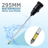 Soil PH Meter, Soil Moisture Sensor Meter, Soil PH Tester Gardening Tool Kits for Plant, Tree, Soil Tester for Moisture Great for Garden, Lawn, Farm, Indoor & Outdoor Use 295mm Long