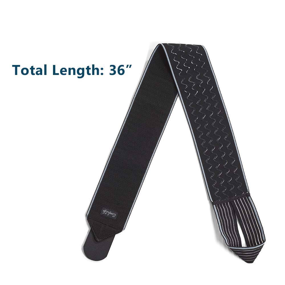 ComfiLife Ankle Brace for Men & Women, Orthopedic Brace - Adjustable Compression Wrap, Ankle Sleeve for Plantar Fasciitis, Tendinitis, Sprain, Swelling, Minor Sprains, Sports, Breathable, One Size