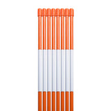 Sunnyglade 100PCS 48" Driveway Marker 5/16" Dia Reflective Driveway Poles