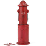 YiLifebes Dog Fire Hydrant Pee Post, 22.4" H Fake Fire Hydrant for Dogs to Pee on, Large Metal Pee Post Statue for Yard Garden Indoor & Outdoor