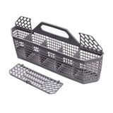 Universal Dishwasher Cutlery Basket Replacement WD28X10128 Dishwasher Utensil Silverware Basket, Compatible with Part No. AH959351, EA959351, PS959351, WD28X10127, WD28X10132