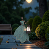 Guichifun Fairy Statues Solar Outdoor Lights - Resin Garden Figurines Decorations for Patio Yard Lawn Decor Housewarming Gardening Gifts for Women Mom 7.4 x 5.3 x 12 Inch