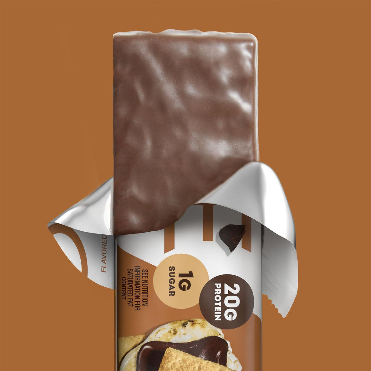 ONE Protein Bars, Smores, Gluten Free with 20g Protein and 1g Sugar, Pantry Staples, 2.12 oz (12 Count), Packaging May Vary