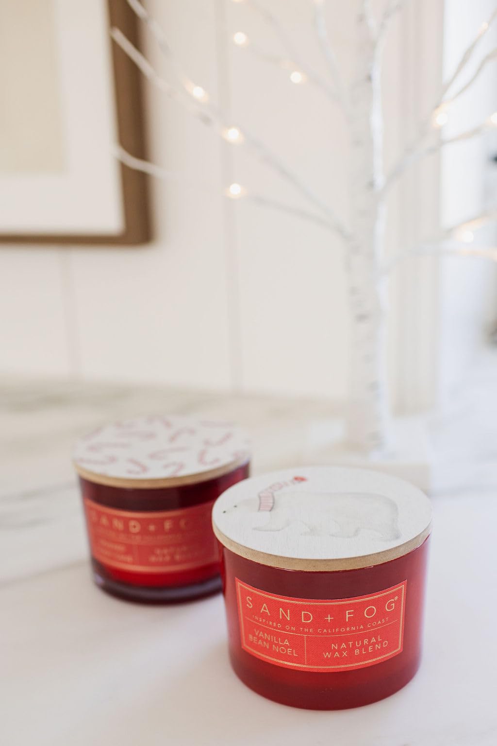 Sand + Fog - 12 Days of Christmas Candle Set - Winter Pine, Apple Cider, Cinnamon Noel, Balsam Cedar, Cinnamon Vanilla, Eucalyptus Fir, Frazier Fir, Golden Nutmeg, Holiday, Juniper Berry, Winter White