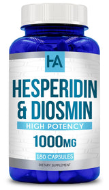 Healing Awakening Hesperidin Plus 1000mg Per Serving (180 Vegetarian Capsules)