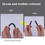 COBARYEN Plastic Landscape Anchoring Spikes 100 Pcs 8 Inch Nylon Spiral Landscape Spikes for Yard, Garden Lawn, Weed Barriers, Artificial Turf, Tent