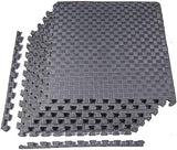 BalanceFrom Puzzle Exercise Mat with EVA Foam Interlocking Tiles for MMA, Exercise, Gymnastics and Home Gym Protective Flooring, Multiple Sizes and Colors