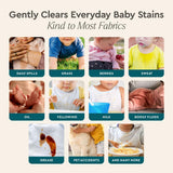 Puracy Stain Remover, Travel and Laundry Stain Cleaner for Clothes, Baby Essentials, Kids Stains, Oil and Fabric Spot Cleaner (Stain Remover Spray, 48 fl oz)