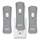 Energizer Auto-On LED Flashlights Rechargeable (3-Pack) for Home Power Failure, Plug in LED Flashlight for Power Outage, Night Light, Hurricane Preparedness
