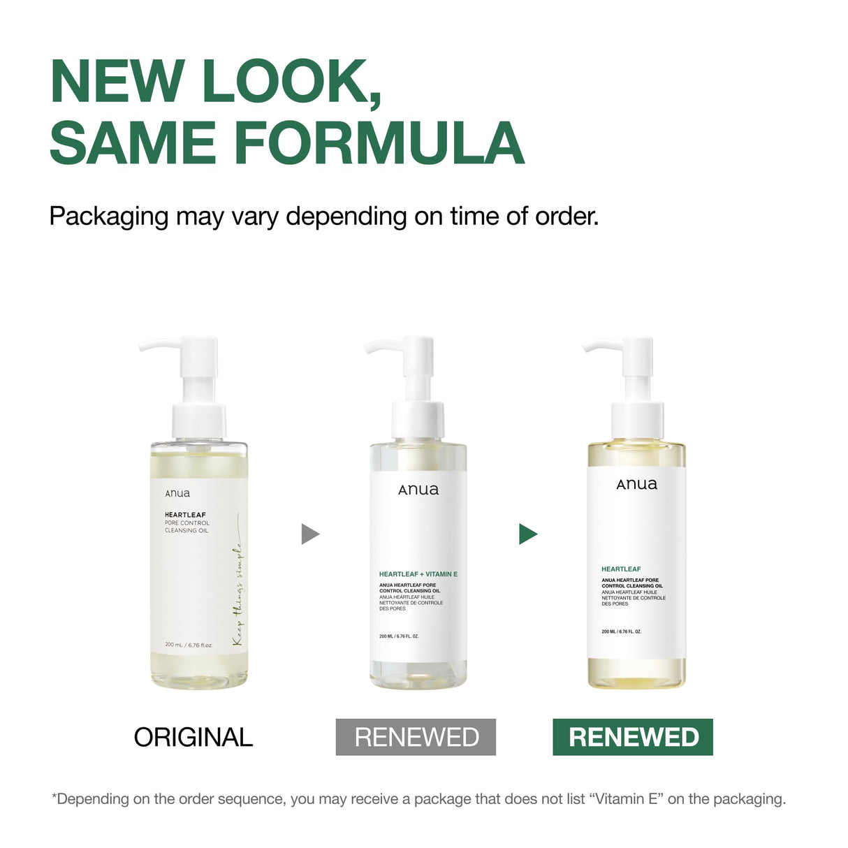 Anua Heartleaf Pore Control Cleansing Oil, Oil Cleanser for Face, Makeup Blackhead Remover, Korean Skin Care 6.76 fl oz(200ml) (original)