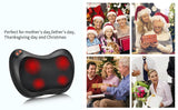iKristin Back Massager, Shiatsu Neck Massager with Heat, Electric Back Massager for Shoulder, Back, Leg, Deep Tissue Kneading Massage to Relief Muscles, Massage Pillow for Mom/Dad/Women/Men
