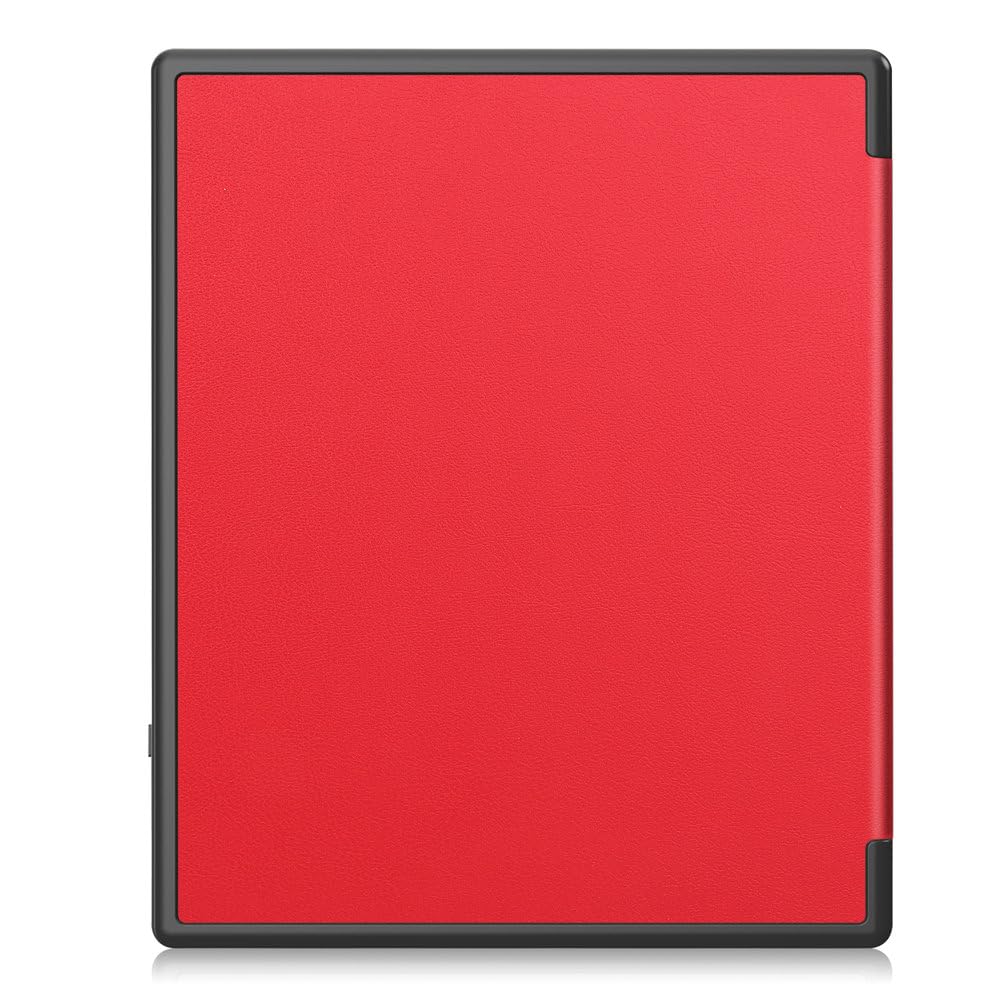 Kepuch Custer Case for Kobo Elipsa 2E 10.3",Ultra-Thin PU-Leather Hard Shell Cover for Kobo Elipsa 2E 10.3" - Red