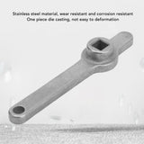Garosa Air Outlet Handle Stainless Steel Valve Keys Square Integrated Air Outlet Wrench Bleed Hole Key Vent Air Valve Key for Heating Valve