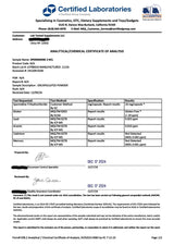 Lab Tested Supplements - Spermidine 3HCL Supplement - 120 10mg Capsules - 3rd Party COA's provided with Every lot# - Spermidine Trihydrochloride