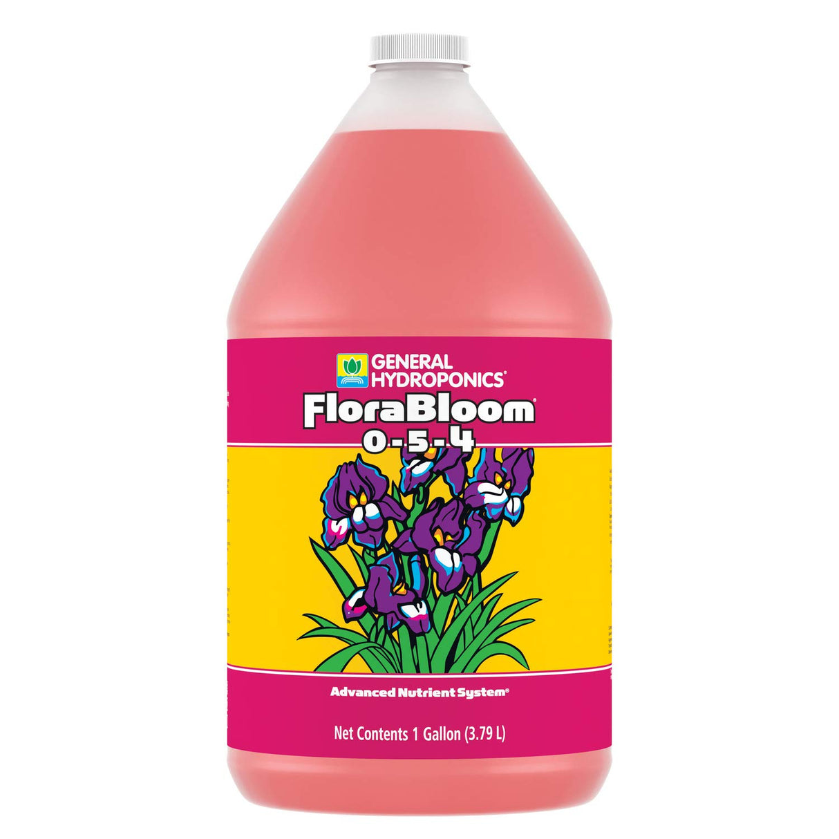 General Hydroponics 718015 FloraBloom, 1 Gallon, Magenta